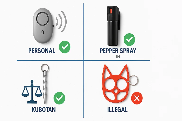 Self-Defense Components Legal Status