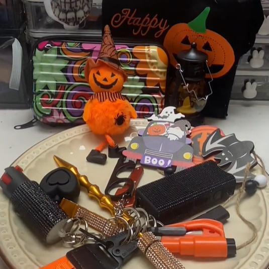 Key Chain - Premium self defense keychain set for women's personal safety. Features Keychain attachment and Durable construction.